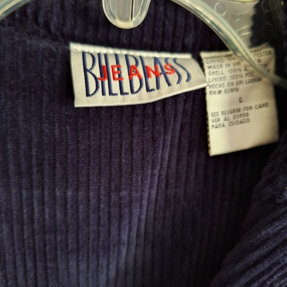 BILL BLASS Large Corduroy Coat - Picture 4 of 4